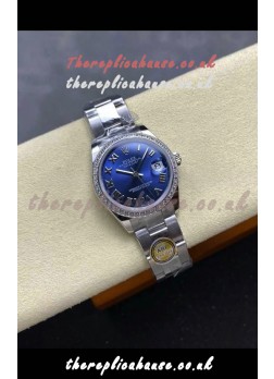 Rolex Super Clone Datejust 31MM Dark Blue Dial Super Clone Watch 