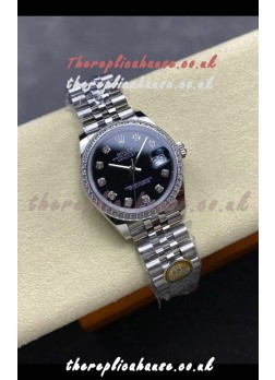 Rolex Super Clone Datejust 31MM Black Dial Jubilee Super Clone Watch 