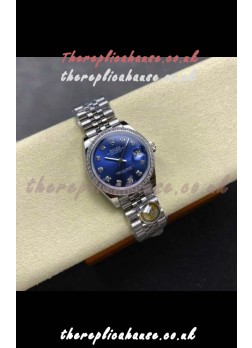 Rolex Super Clone Datejust 31MM Blue Dial Jubilee Super Clone Watch 