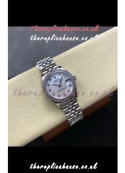 Rolex Super Clone Datejust 31MM Pearl Dial Steel Case Super Clone Watch 