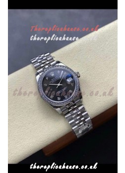 Rolex Super Clone Datejust 31MM Grey Dial Steel Case Super Clone Watch 