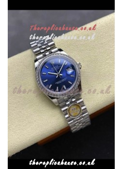 Rolex Super Clone Datejust 31MM Blue Dial Steel Case Super Clone Watch 