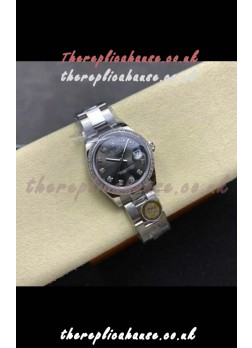 Rolex Super Clone Datejust 31MM Grey Dial Oyster Super Clone Watch