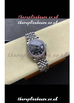 Rolex Super Clone Datejust 31MM Grey Dial Jubilee Super Clone Watch