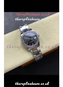 Rolex Super Clone Datejust 31MM Grey Dial Oyster Super Clone Watch