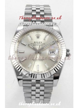 Datejust Super Clone 126334 Steel Dial 41MM FREE SPRUNG MVMNT 3235 Watch 