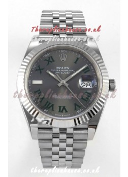 Datejust Super Clone 126334 Wimbledon 41MM FREE SPRUNG MVMNT 3235 Watch 
