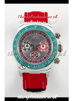 Rolex Daytona DiW Lucky Player CarboQuartz Super Clone Watch 