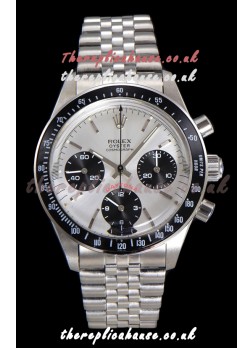 Rolex Daytona Paul Newman 37MM Steel Dial Manual Wind Super Clone Watch 
