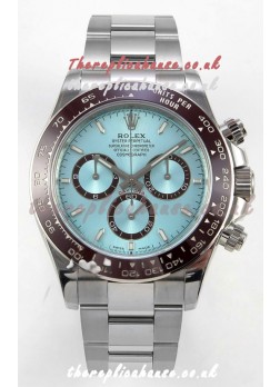 Rolex Daytona 126506 Ice Blue Stick Markers FREE SPRUNG MVMT Super Clone Watch 