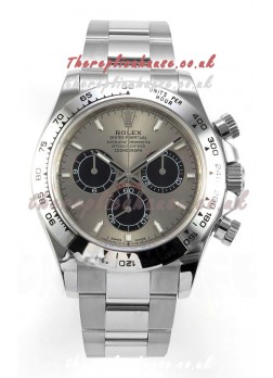 Rolex Daytona 126509 Silver Dial Stick Markers FREE SPRUNG MVMT Super Clone Watch 