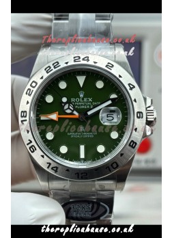 Rolex Explorer II Tree Hunter Green Dial Super Clone Watch 
