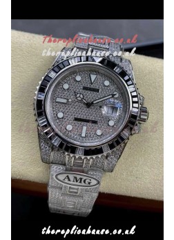 Rolex Submariner 116610 Iced Out Edition 1 Swiss Replica Watch 