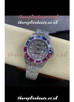 Rolex Submariner 116610 Iced Out Edition 2 Swiss Replica Watch 
