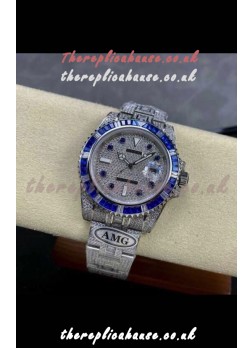 Rolex Submariner 116610 Iced Out Edition 3 Swiss Replica Watch 