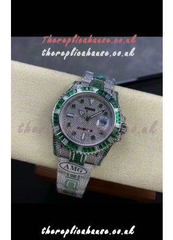Rolex Submariner 116610 Iced Out Edition 6 Swiss Replica Watch 
