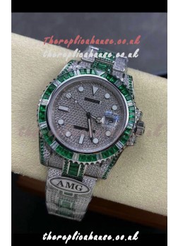 Rolex Submariner 116610 Iced Out Edition 7 Swiss Replica Watch 