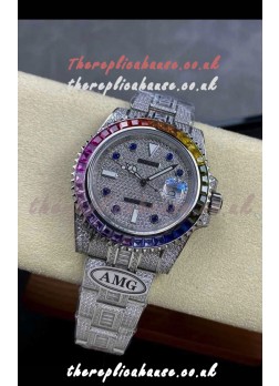 Rolex Submariner 116610 Iced Out Edition 9 Swiss Replica Watch 