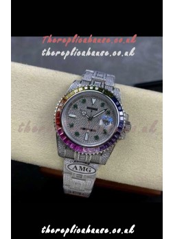 Rolex Submariner 116610 Iced Out Edition 10 Swiss Replica Watch 