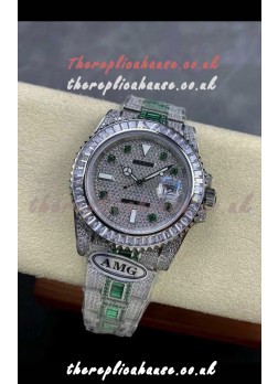Rolex Submariner 116610 Iced Out Edition 12 Swiss Replica Watch 