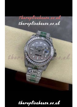 Rolex Submariner 116610 Iced Out Edition 14 Swiss Replica Watch 