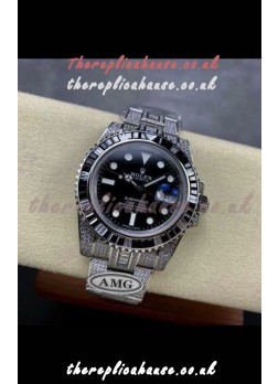 Rolex Submariner 116610 Iced Out Edition 15 Swiss Replica Watch 