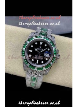 Rolex Submariner 116610 Iced Out Edition 16 Swiss Replica Watch 