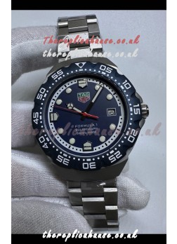 Tag Heuer Formula 1 Blue Dial Automatic Movement Japanese Replica Watch 