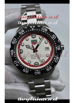 Tag Heuer Formula 1 White Dial Automatic Movement Japanese Replica Watch 