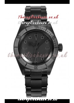 Tudor Black Bay PVD Case Black Dial Swiss Replica Watch 