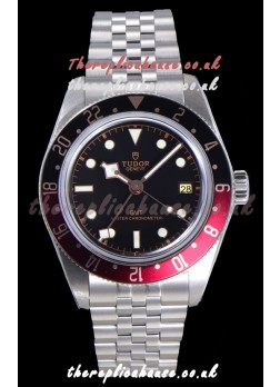 Tudor Black Bay GMT Red Dial Watch Blacl/Red Bezel Jubilee Super Clone Watch 