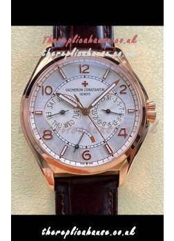 Vacheron Constantin Fiftysix Day-Date Rose Gold Super Clone Watch