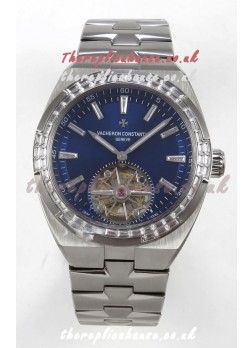 Vacheron Constantin Overseas Tourbillon Stainless Steel Super Clone Watch 