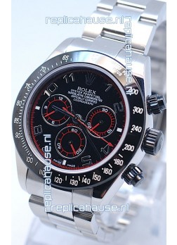 Rolex Project X Daytona Limited Edition Series II Cosmograph MonoBloc Cerachrom Swiss Watch in Black Dial